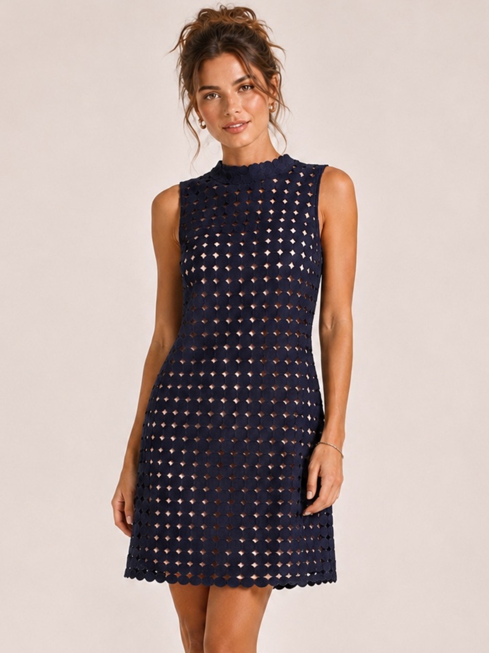 Maeve by Anthropologie Circular Lace Shift Dress – Size Medium